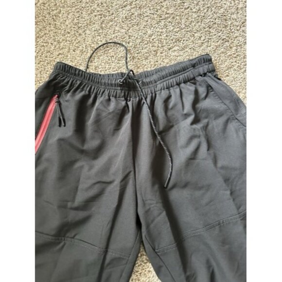 Bench Women Black Atheisure Pockets Logo Casual Shorts Size Medium Elastic Wasit - Picture 6 of 16